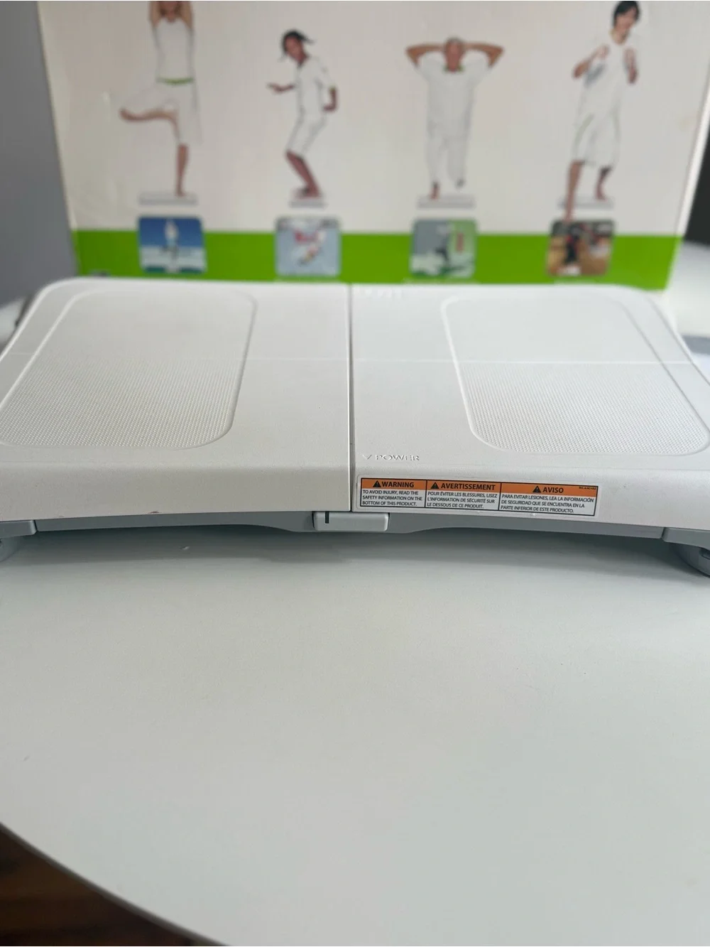 Nintendo Wii Fit Balance Board Bundle Tested And Working! w/Box & Game & Manual